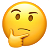 Thinking emoji