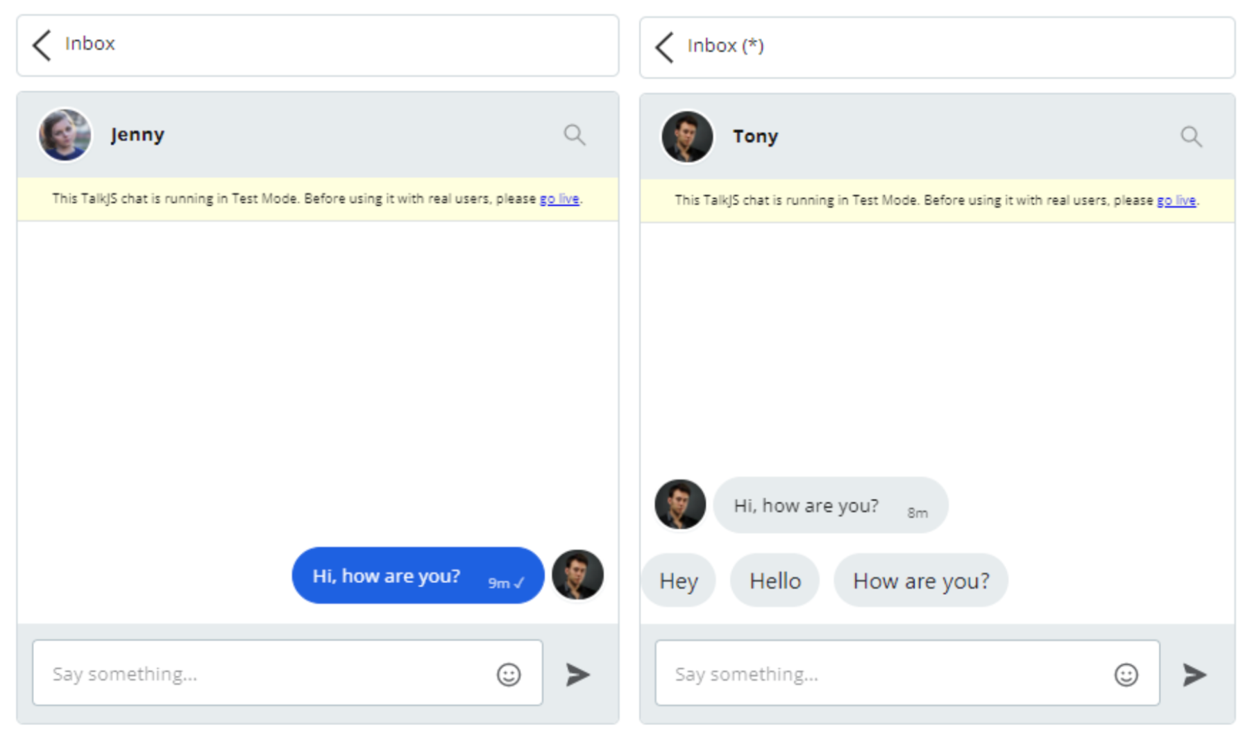 How to Add Quick Replies to a TalkJS Chat